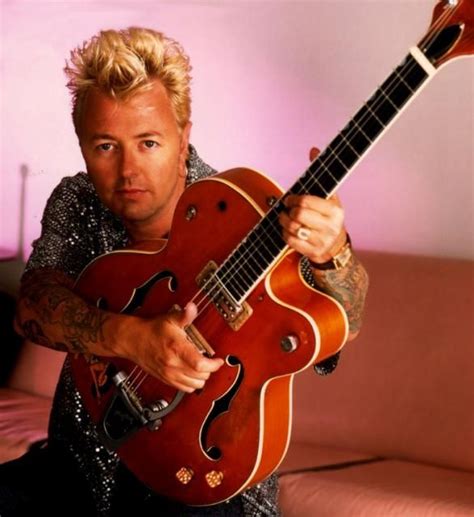 Brian setzer musician - Every decade has a retro craze spearheaded by a true believer who brings classic sounds back into vogue. Brian Setzer performed this trick twice: first with the Stray Cats, who brought rockabilly back to the charts during the '80s, and then helped popularize the swing revival with the Brian Setzer Orchestra.